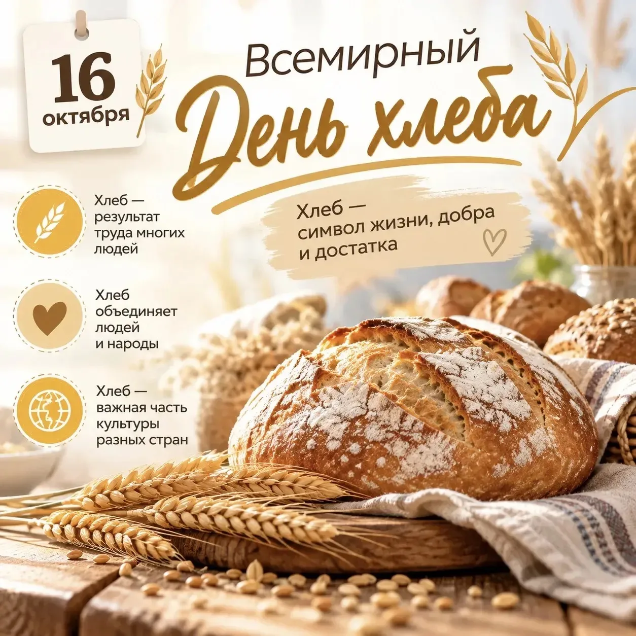 🥖 Праздник, который пахнет детством и свежей выпечкой!