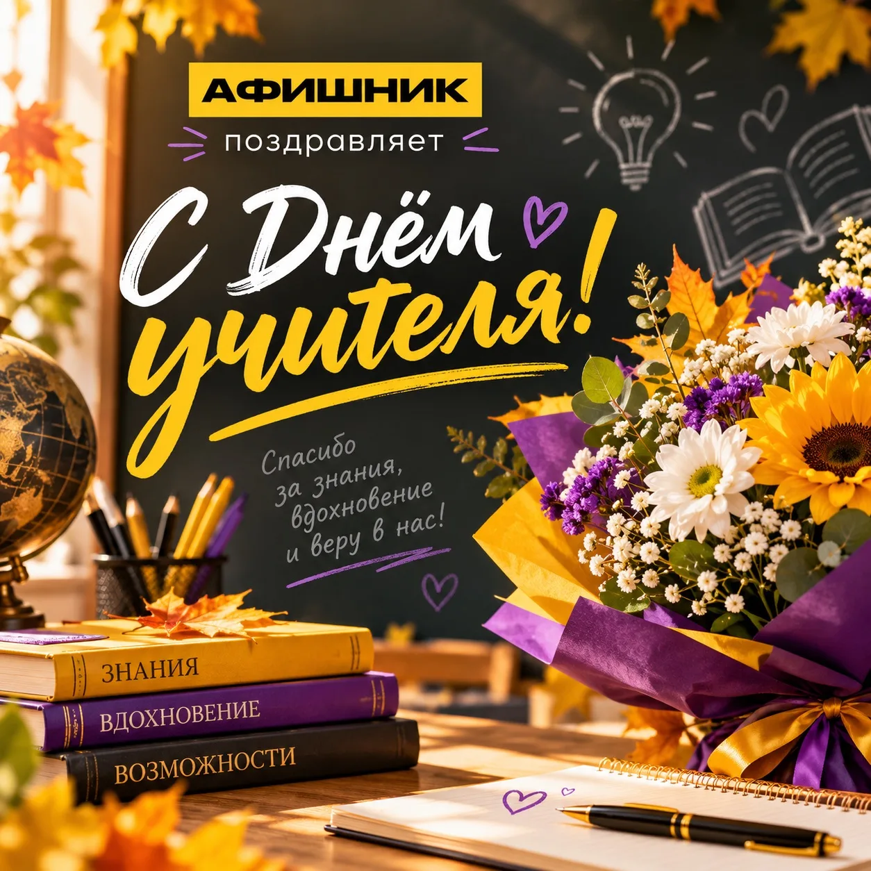 С Днём рождения учителя🥳