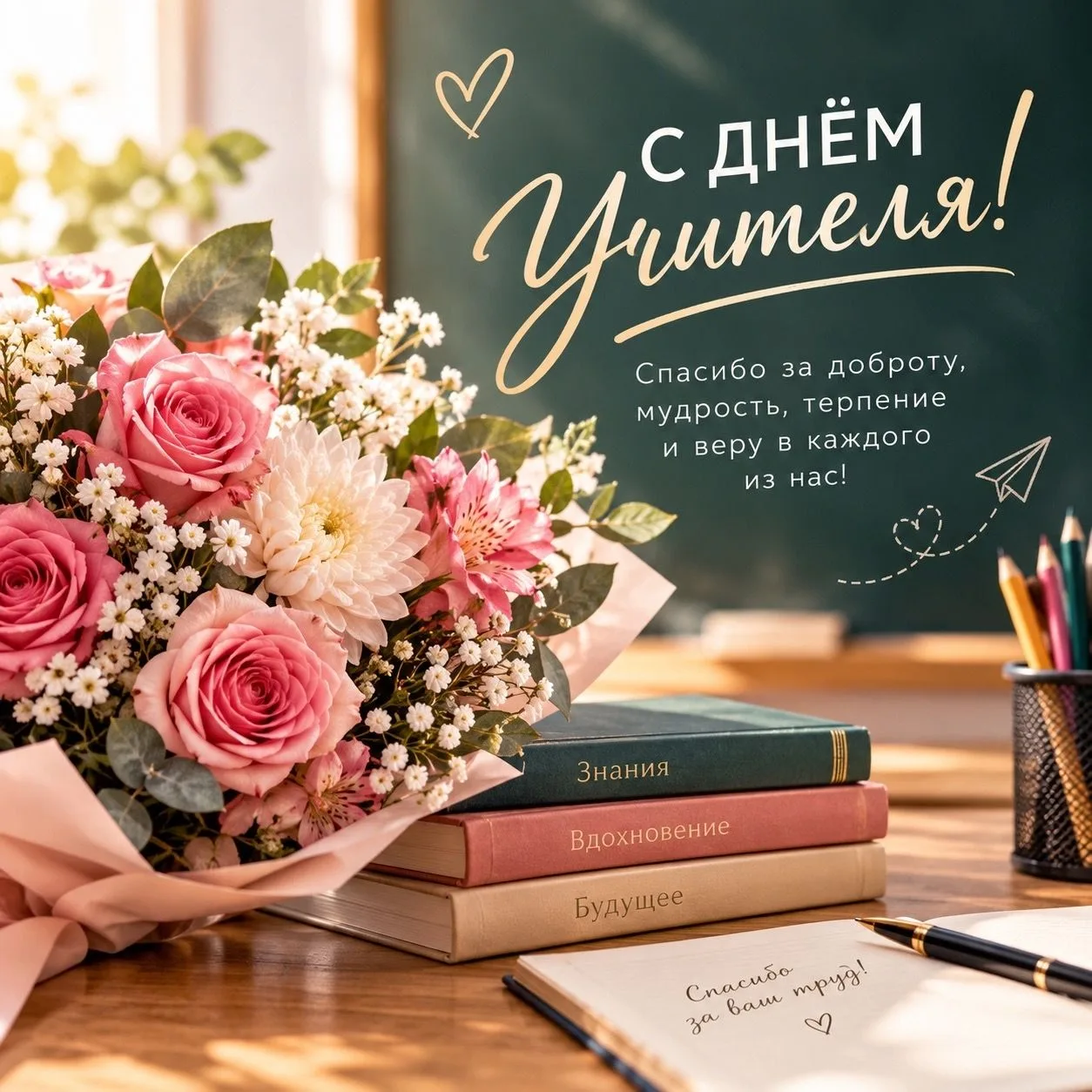 С Днём учителя!