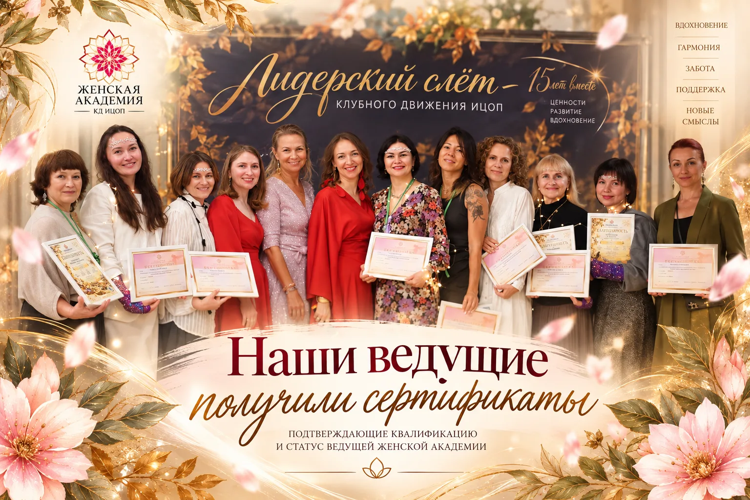 🌸 БЫТЬ СОБОЙ. БЫТЬ ВЕДУЩЕЙ. БЫТЬ РЯДОМ С ДРУГИМИ ЖЕНЩИНАМИ.
