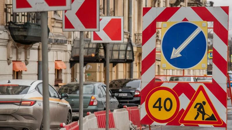 ❗️ГАТИ вводит ограничения дорожного движения в девяти районах Петербурга