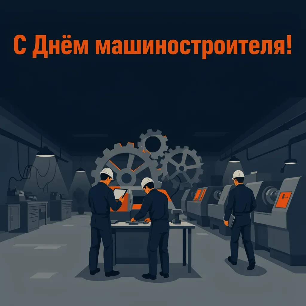 С Днём машиностроителя! ⚙️