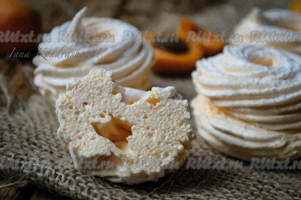 Абрикосовый зефир на агаре