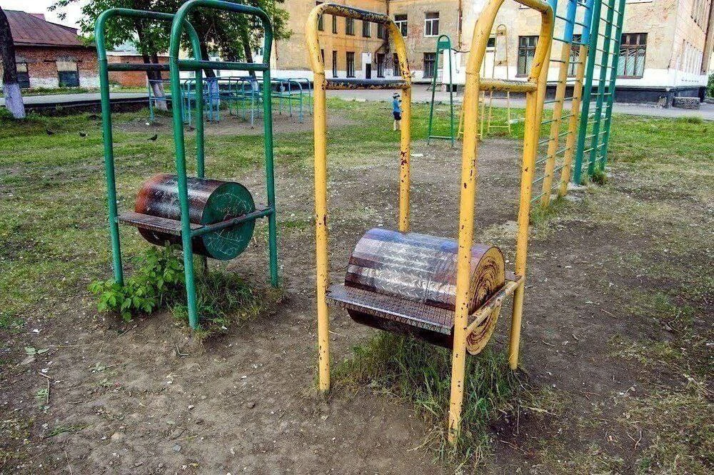 Суровые беговые дорожки нашего детства.