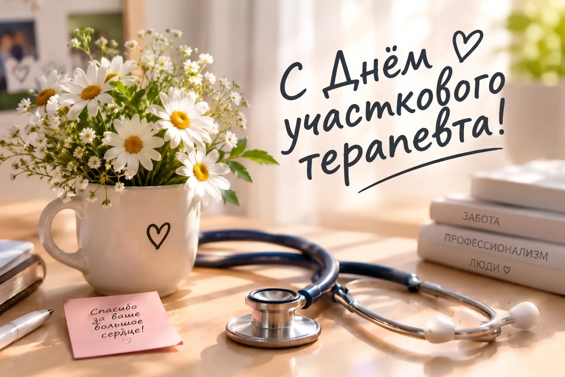 🩺 17 октября — День участкового терапевта! Собрали 50+ поздравлений
