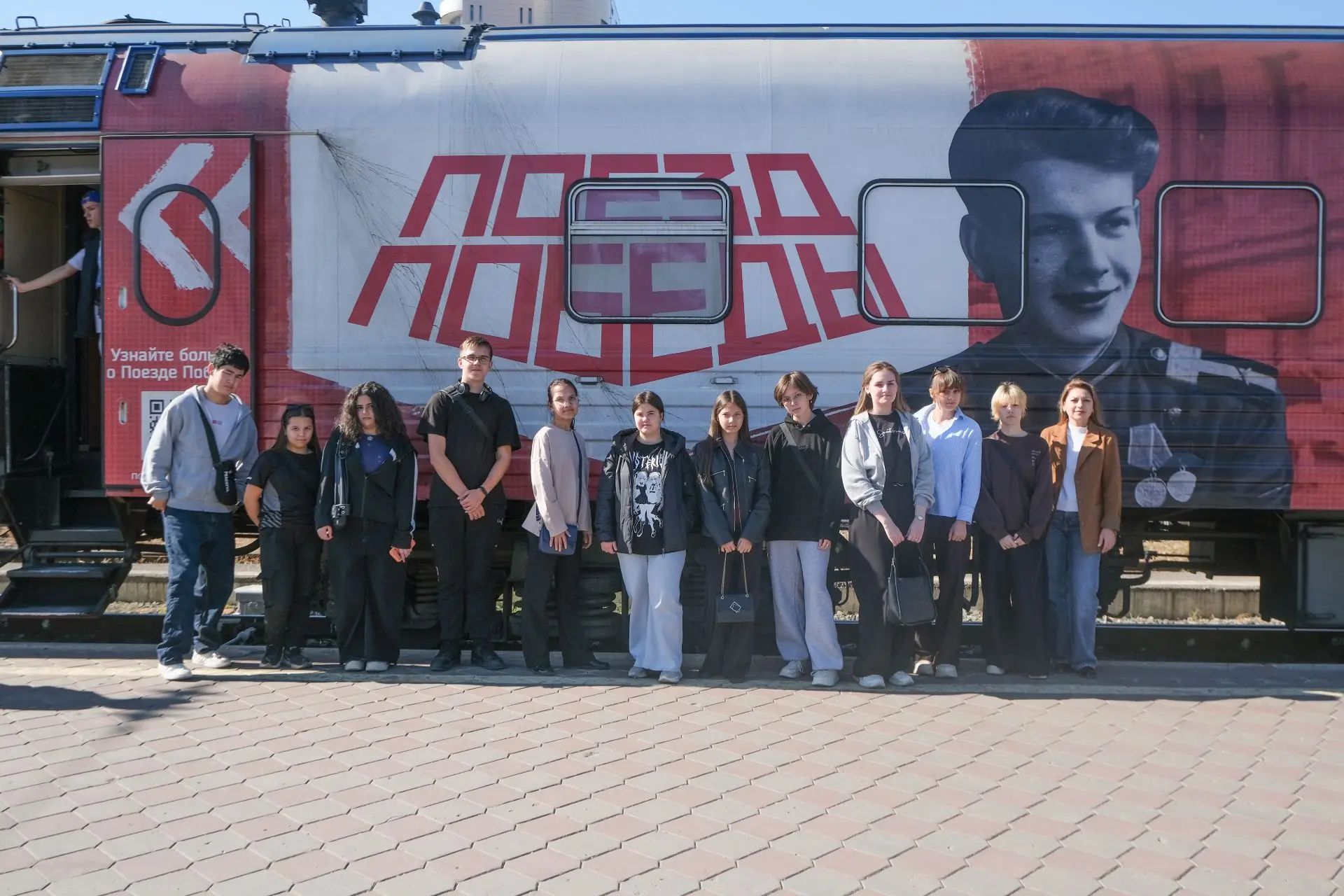 🚂 АГТ и СП1 на выставке «Поезд Победы»