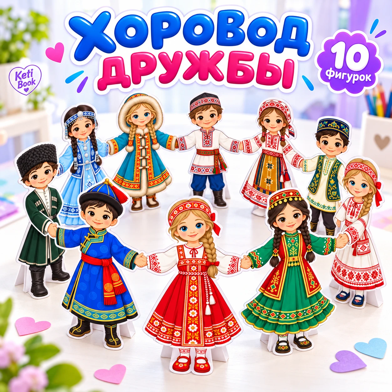 💜 «Хоровод дружбы» — собираем вместе ко Дню народного единства!