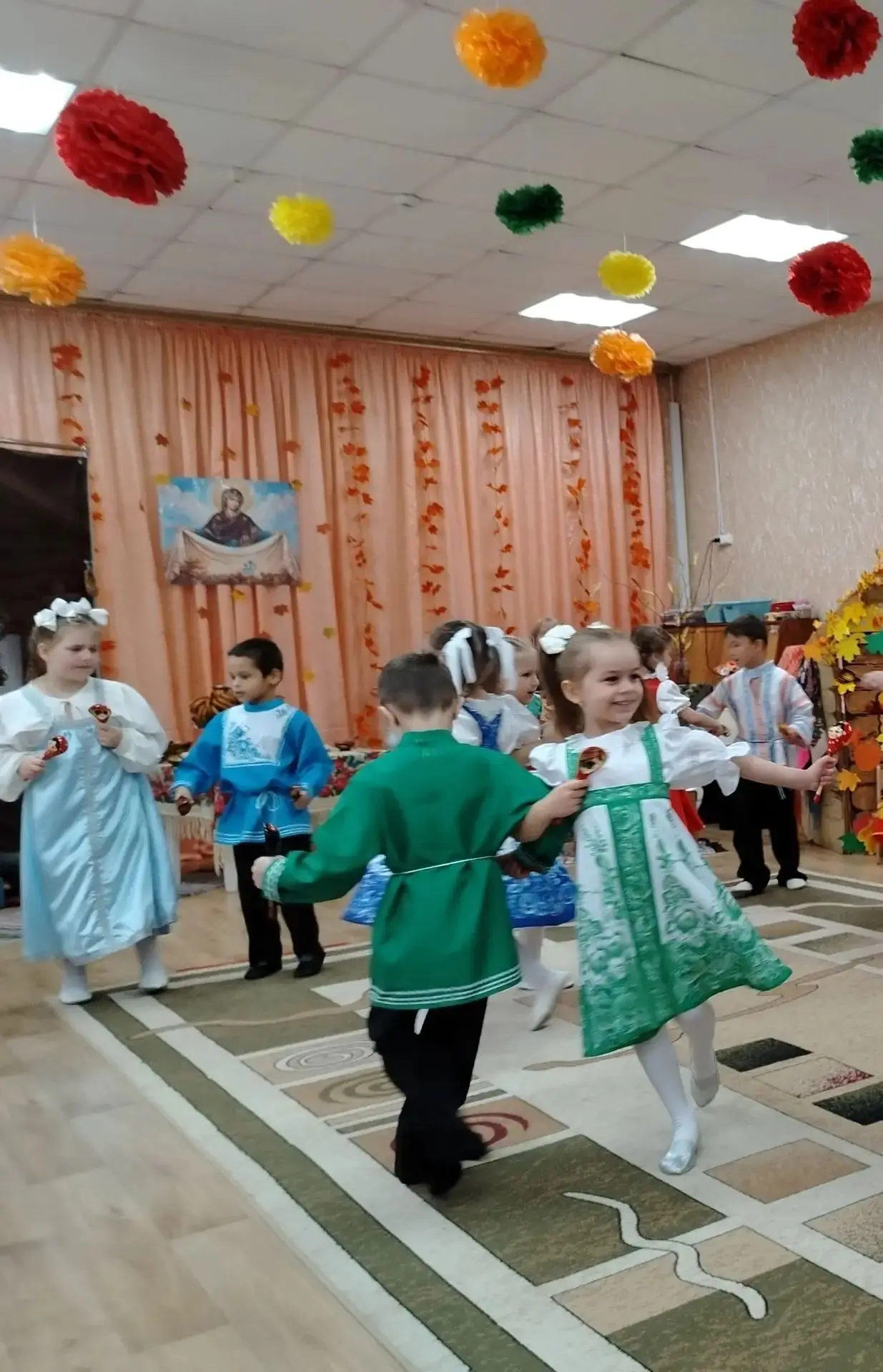 🍂 Праздник осени «Покров» в группе «Солнечные лучики» ☀️