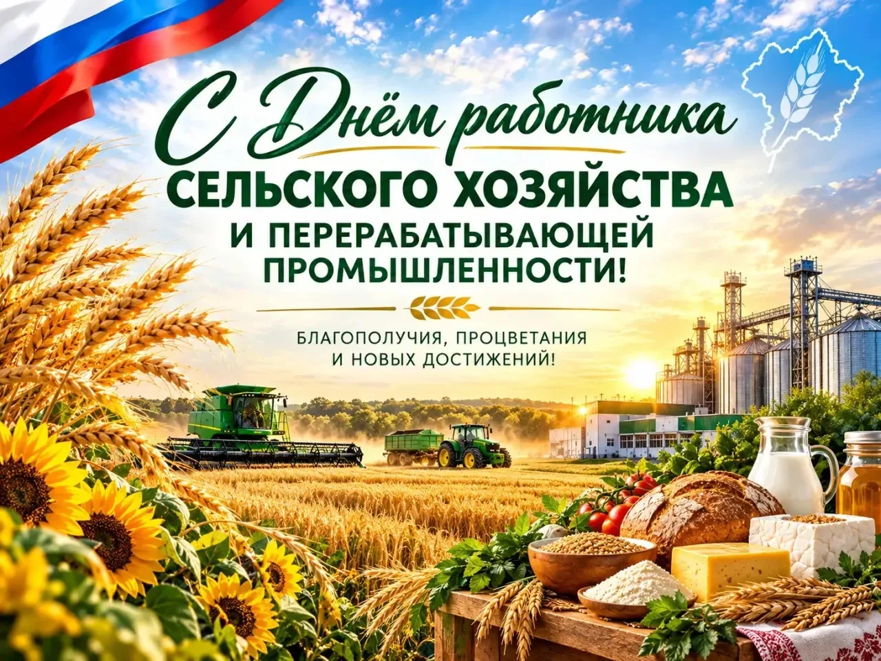 🌾 С Днём работника сельского хозяйства и перерабатывающей промышленности!