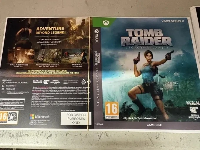 Дисковая версия Tomb Raider: Legacy of Atlantis для PS5 выйдет без требования обязатель...
