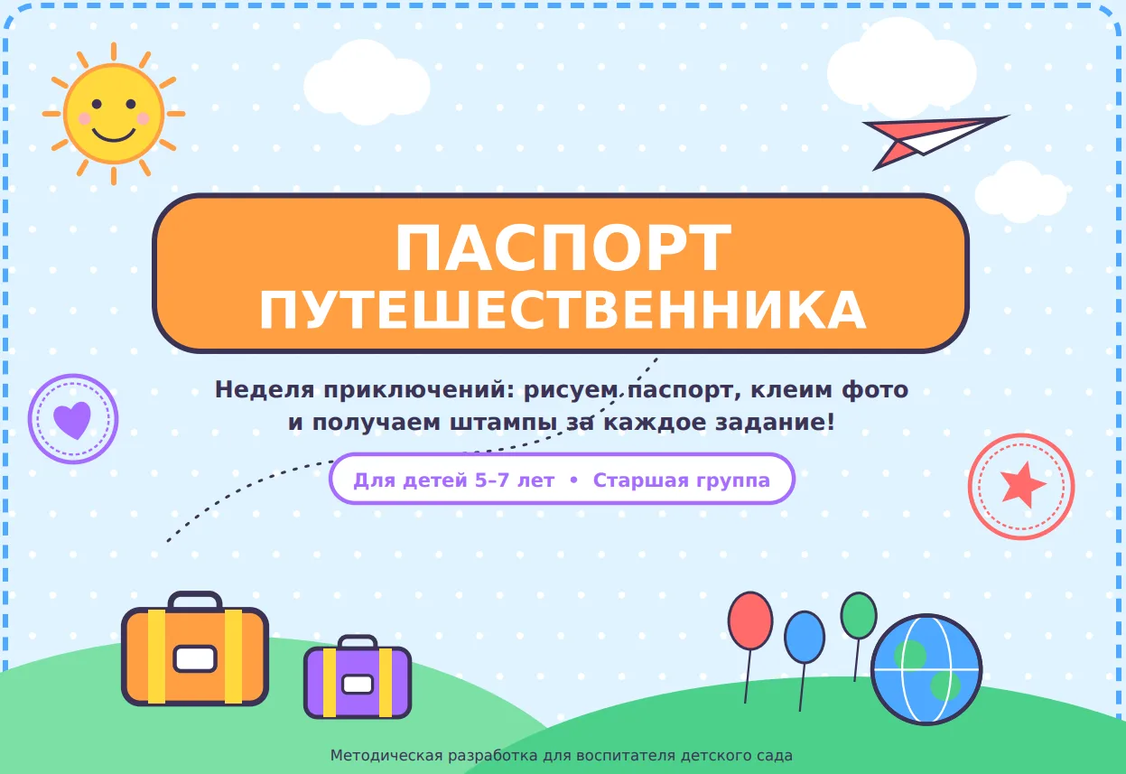 📝 ТЕМА СЛЕДУЮЩЕЙ НЕДЕЛИ проекта "Добрые игры" – «КАРТА ПУТЕШЕСТВИЙ»
