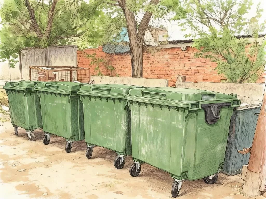 ♻️ За парковку у мусорных контейнеров в Астраханской области будут наказывать