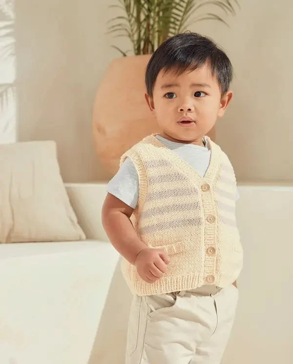 Modèle Gilet Garçon Célestin
