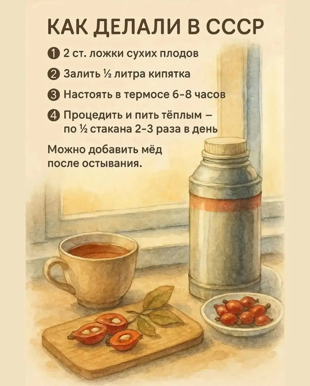 О шиповнике🍒