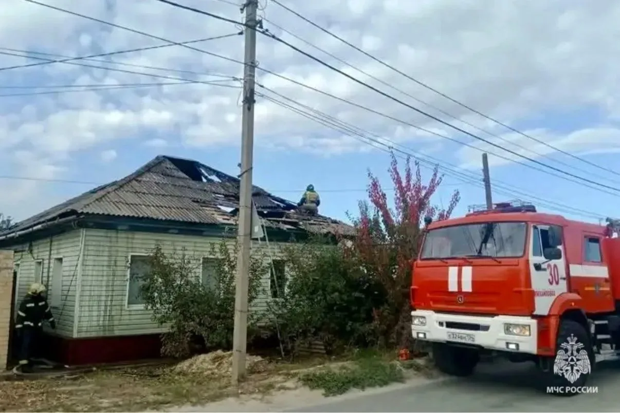 В Михайловке при пожаре пострадал мужчина