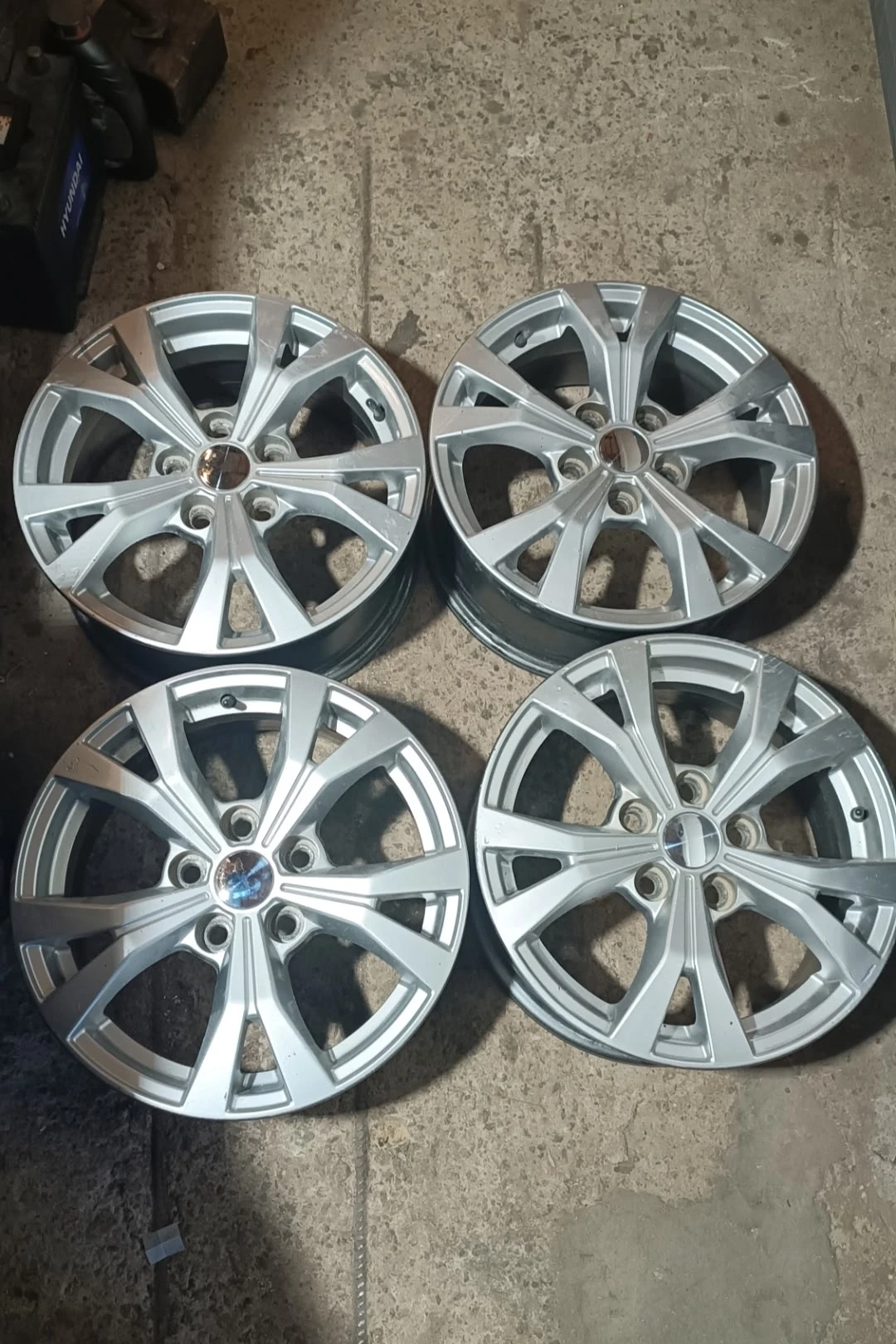 Продаются б/у литые диски НАГАНО (КЛ240М) 6.5JxR16 5x114.3 DIA60.1 ET45 (подходят по вс...