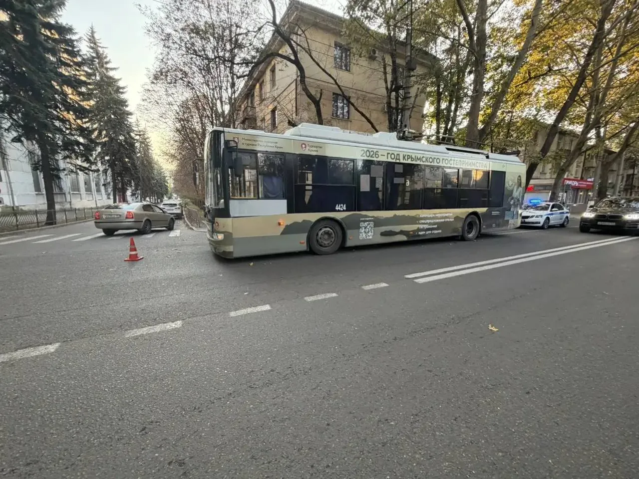 😱⚡️В Крыму троллейбус сбил пятилетнего ребёнка