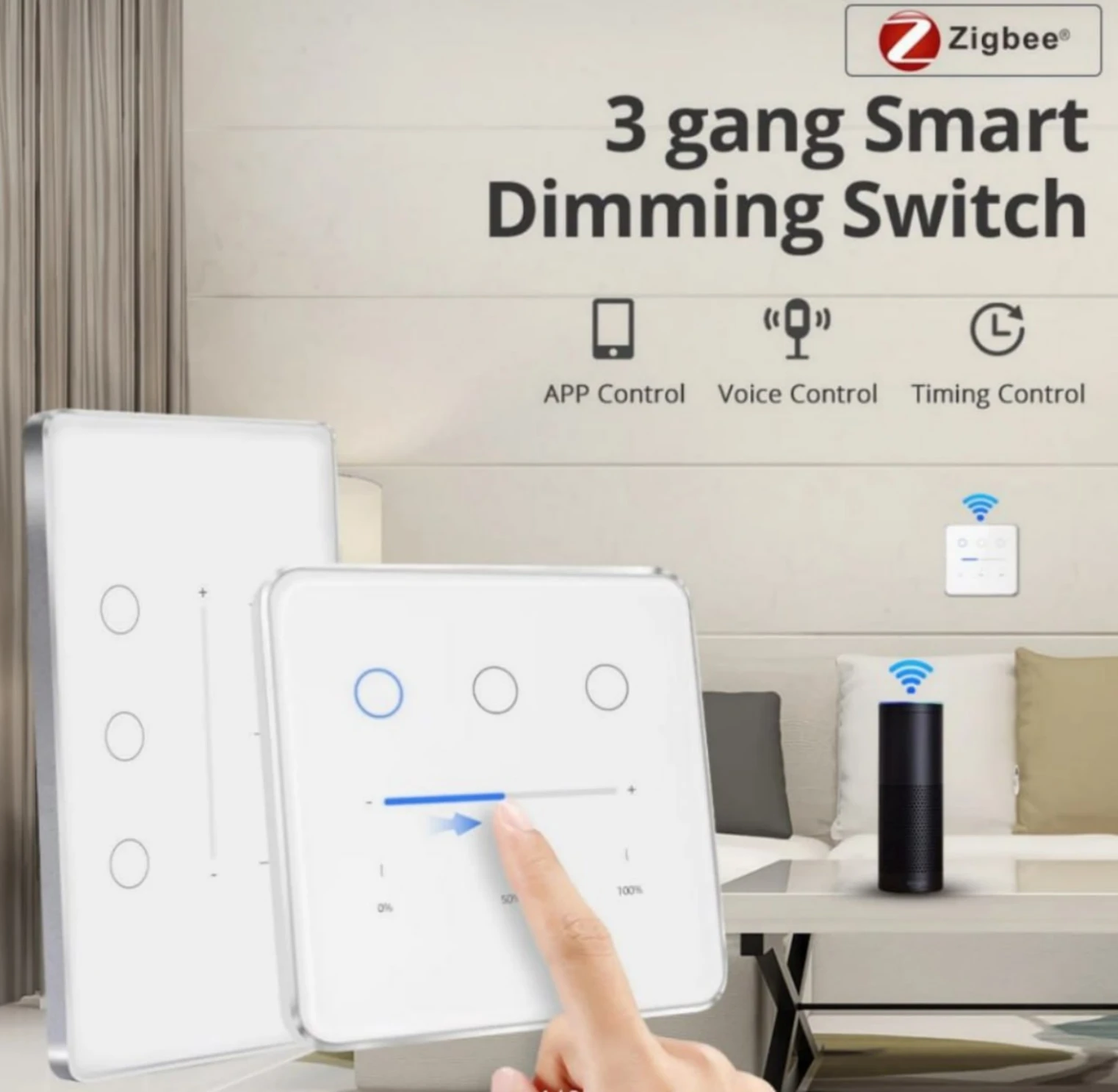 Диммер Zigbee Zemismart: