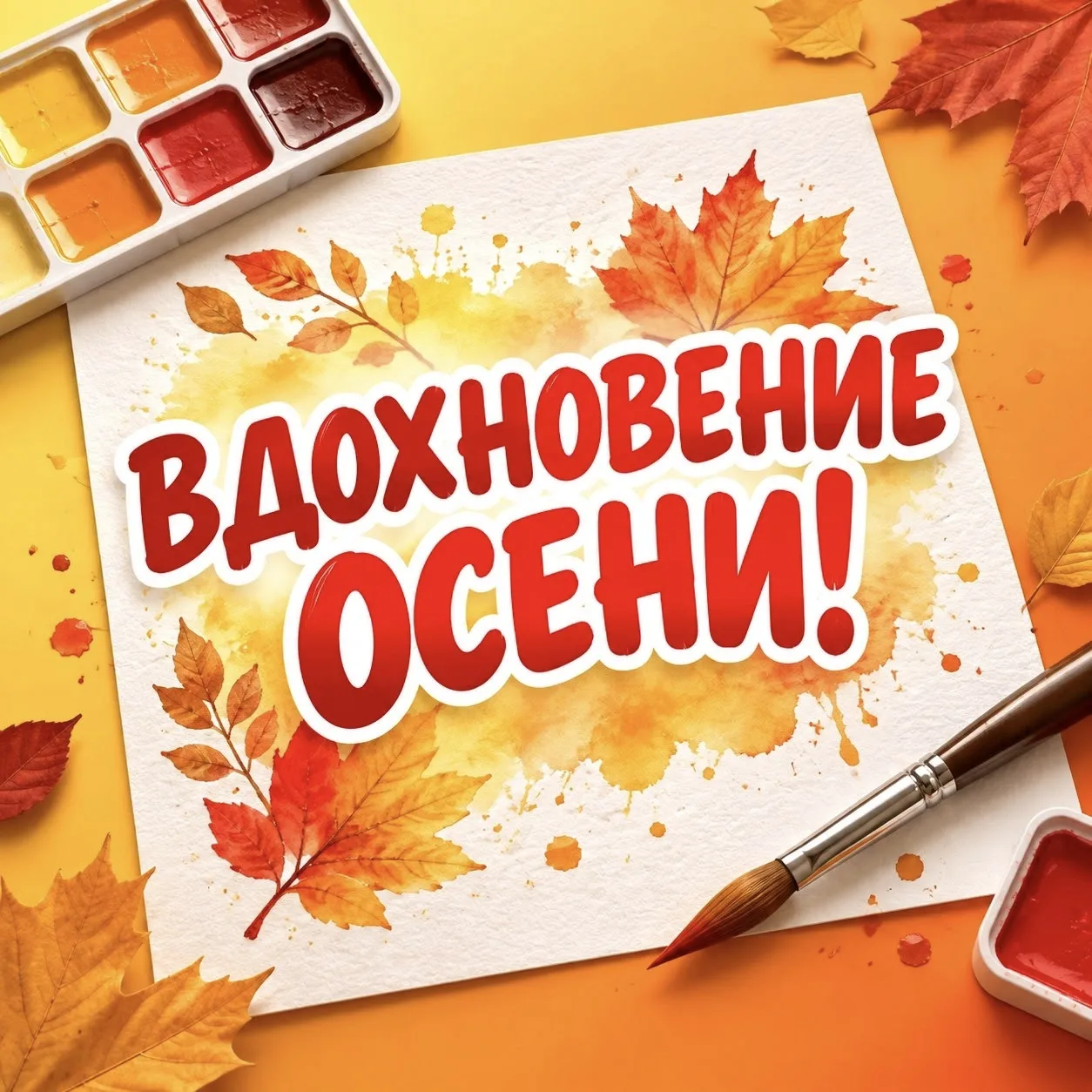 🍂 Осеннее дерево детей старшей группы