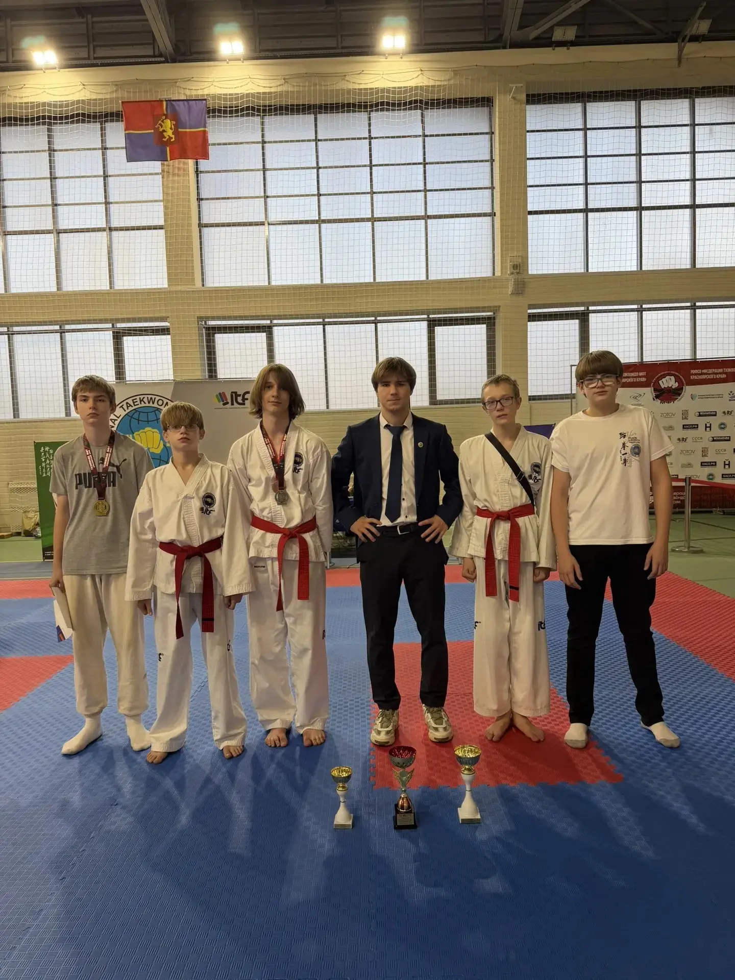 🇷🇺 3-4 октября у нас проходил Чемпионат и Первенство Красноярского края по Тхэквондо МФТ
