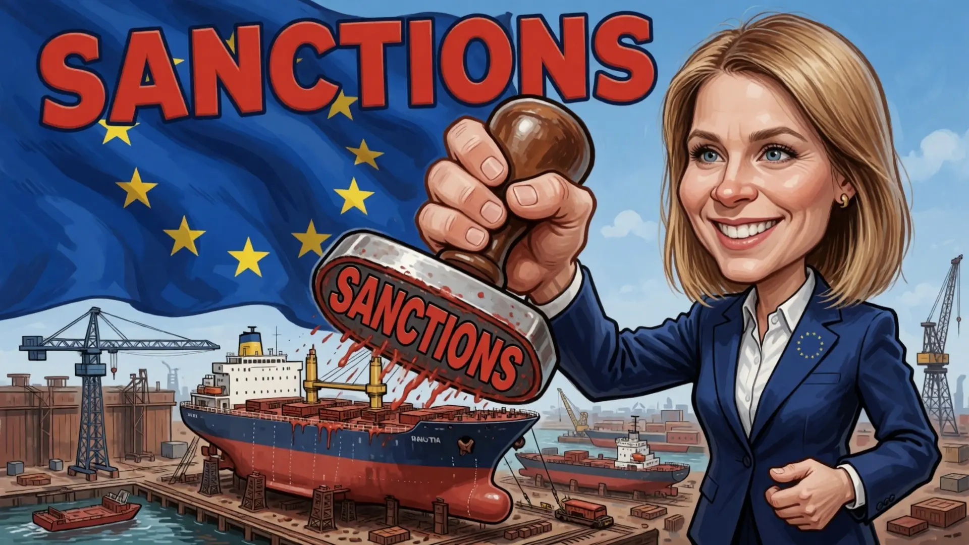 🇪🇺⚓⛴  ЕС всерьёз взялся за российские верфи.