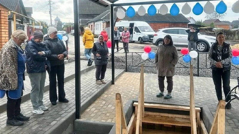💧 В Давыдовке Лискинского района благоустроили Пасечный колодец за 1,3 млн рублей.