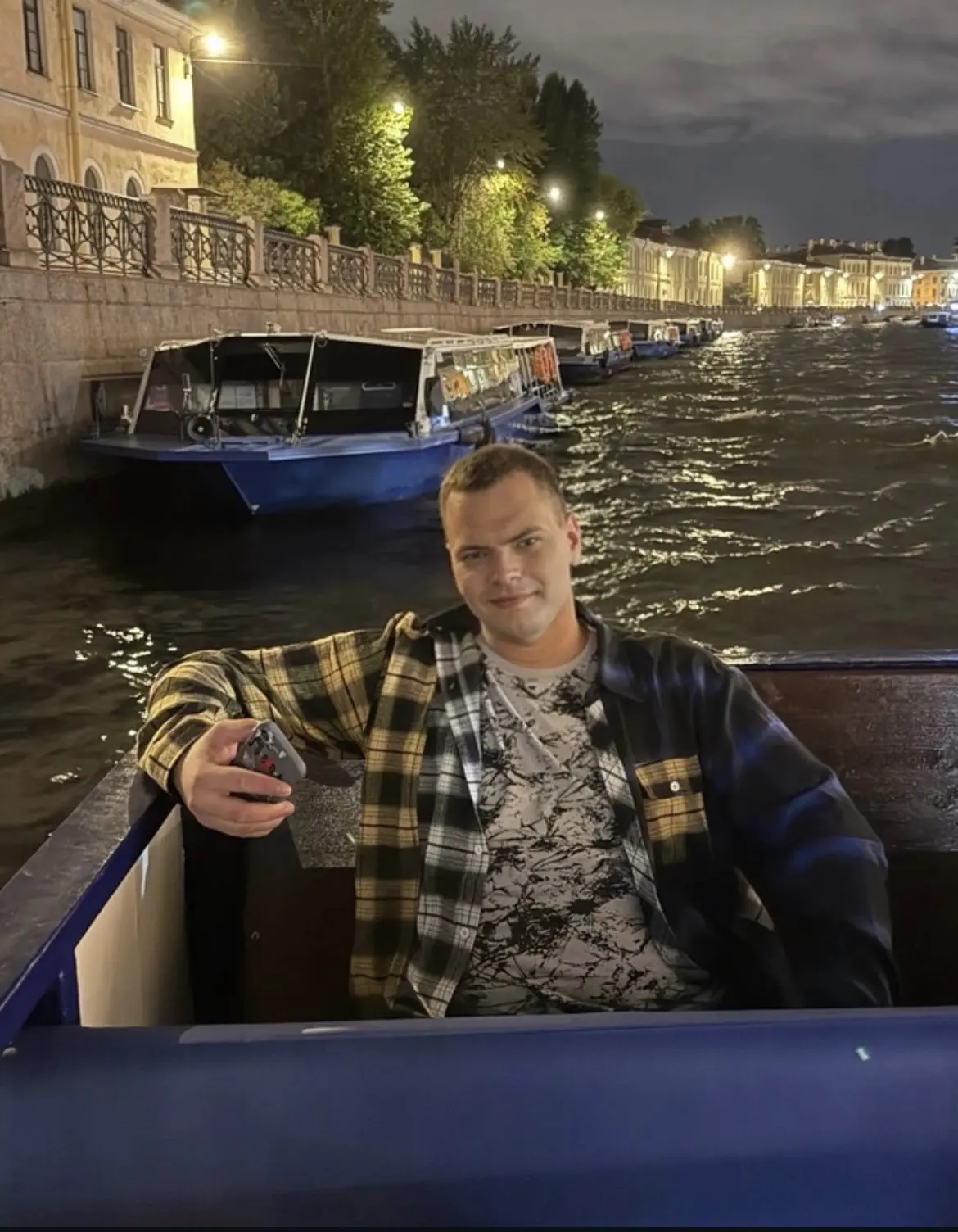 На теплоходе в Санкт-Петербурге❤️