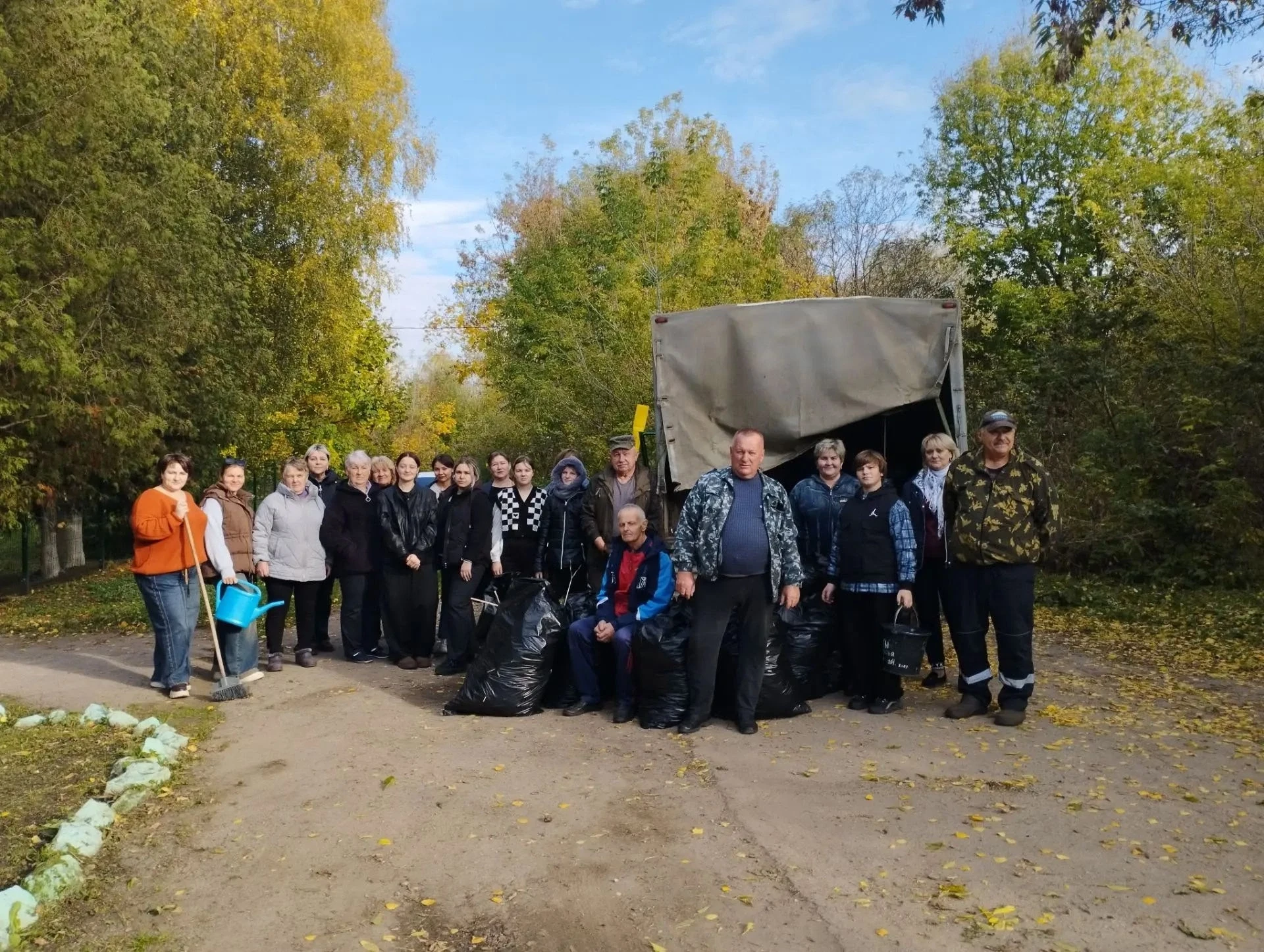 ☀️🍁🍂Осенний субботник: чисто там, где умеют хорошо убирать! 🍂🧤