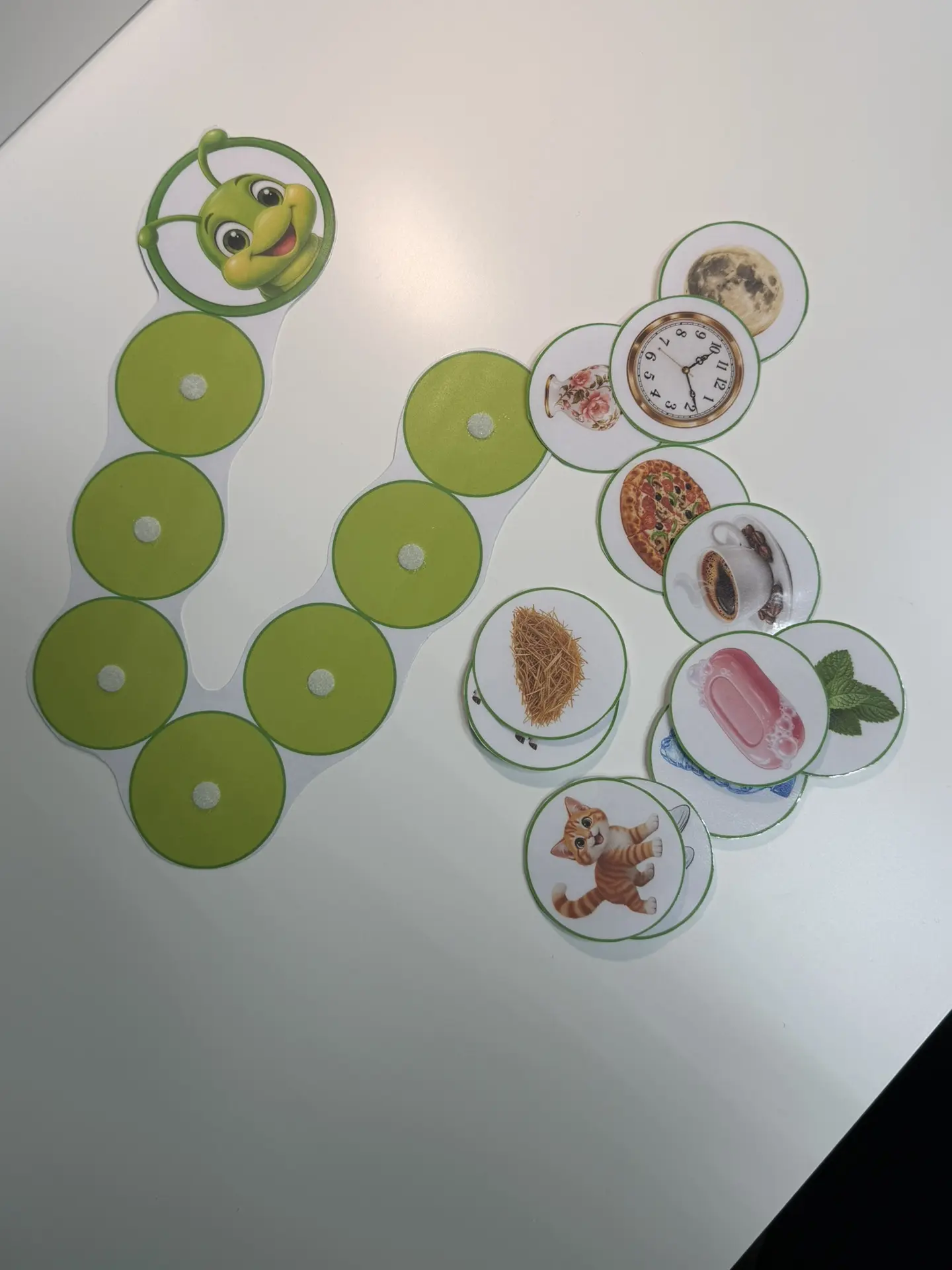 🐛 Весёлая гусеница — запускаем первые слова! 💚