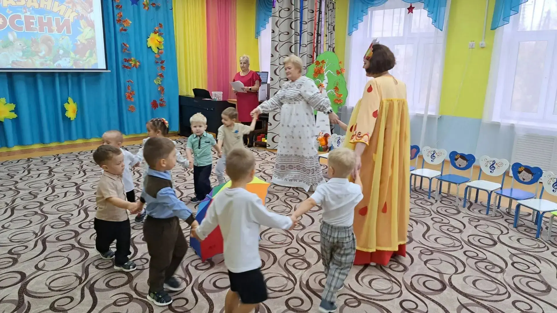 🍁Золотая гостья и пушистый сюрприз: как в группе «Пчёлки» встречали Осень.