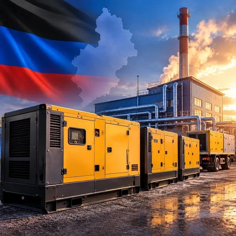 340 генераторов — для котельных ДНР ⚡️