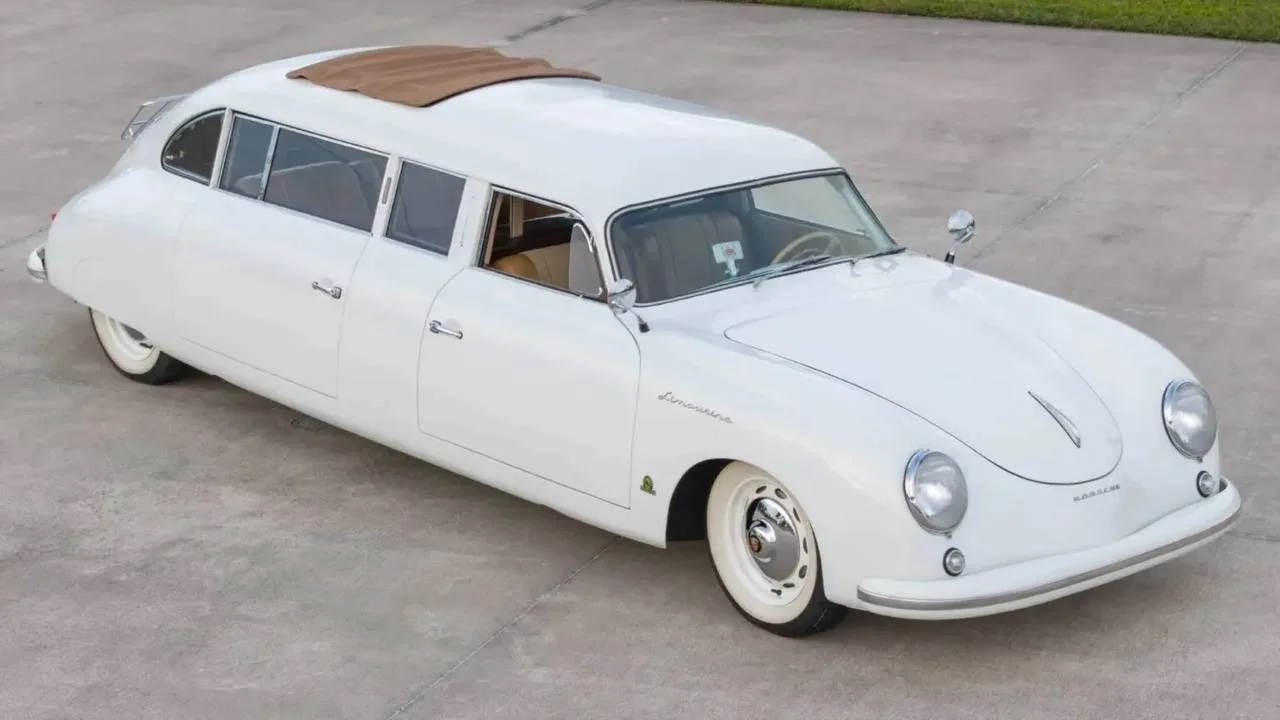 В США выставили на продажу Porsche 356 в кузове… ЛИМУЗИН! 🍾🏎️