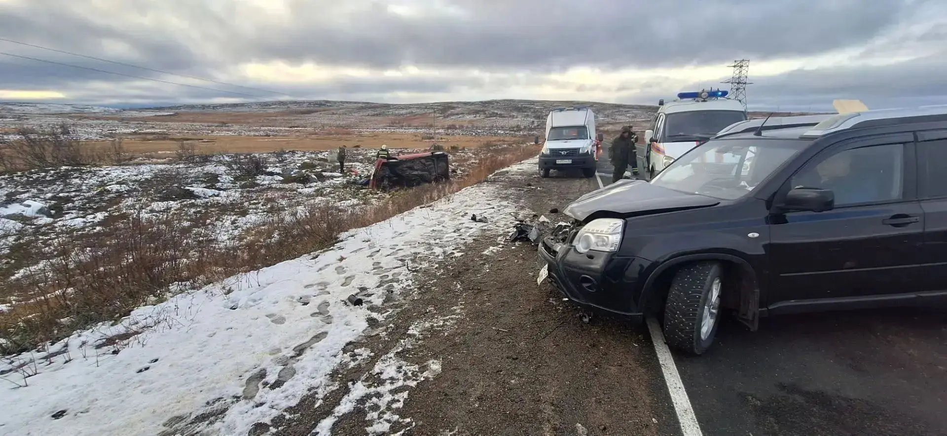 ❗В Печенгском округе еще одна дорожная авария унесла жизнь человека