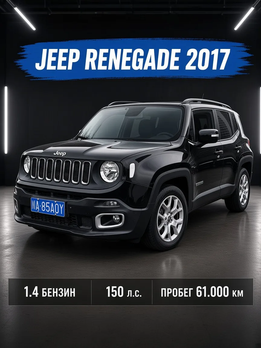 Jeep Renegade 2017 (бензин)