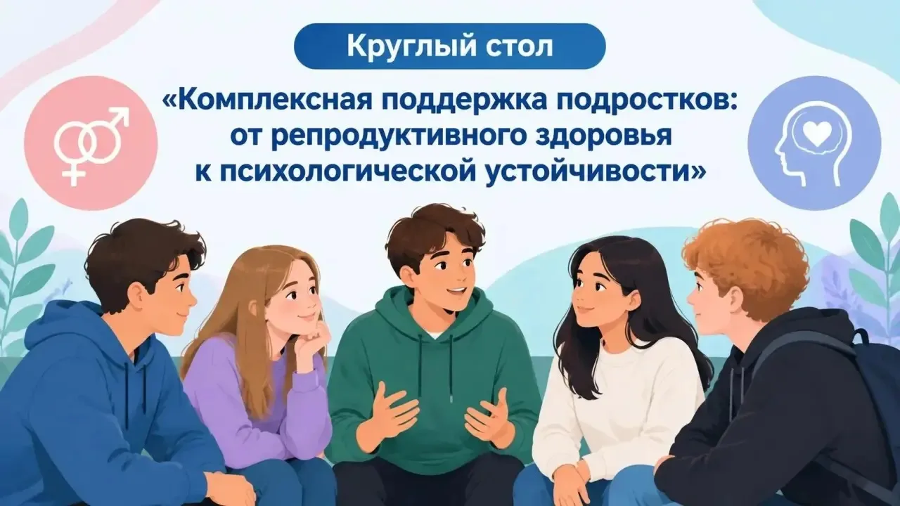14 октября 2026 года на базе новой школы МБОУ "СОШ № 2 г.Чадан" был проведен круглый  с...