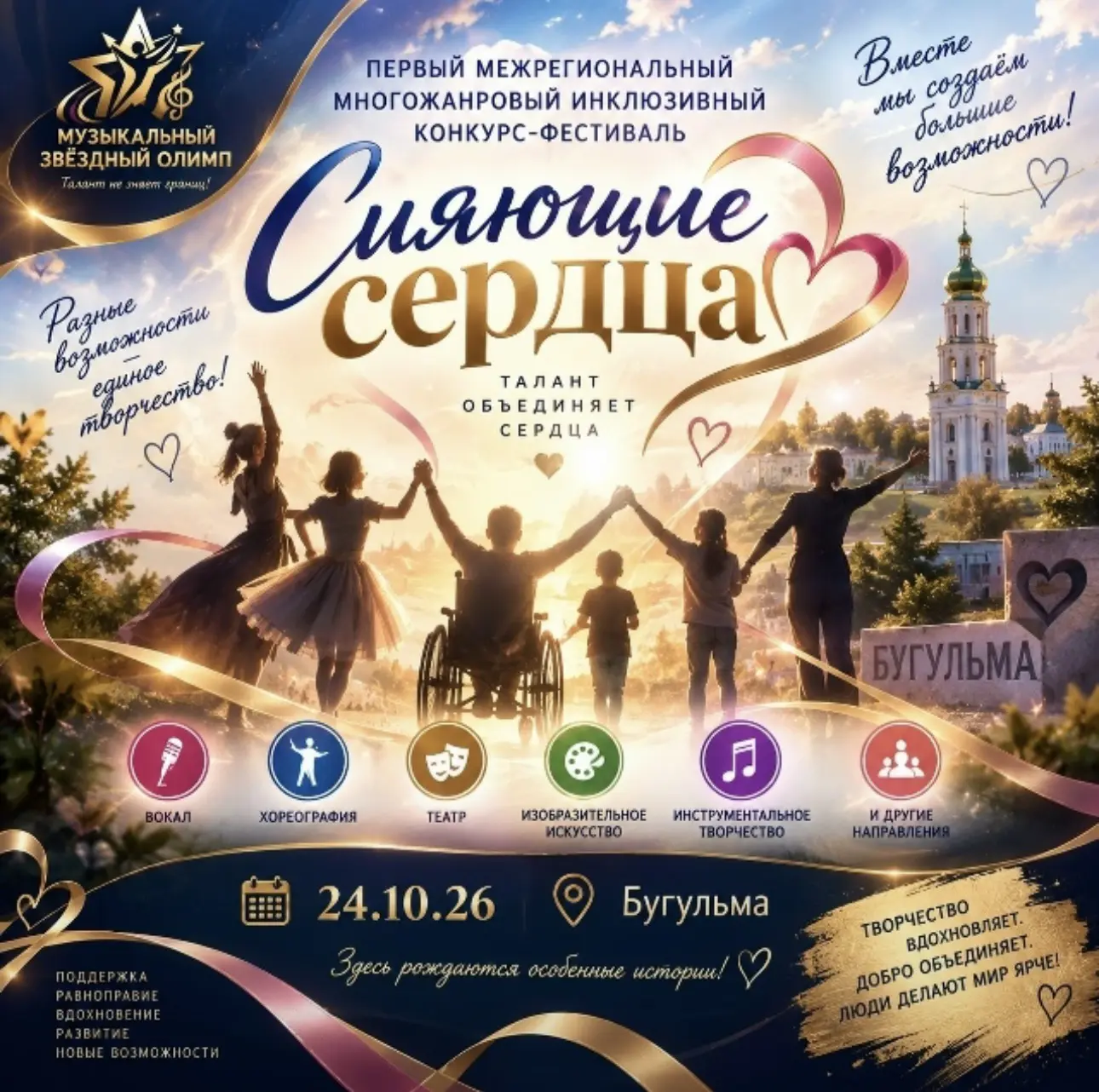 💖 СИЯЮЩИЕ СЕРДЦА — когда творчество объединяет!
