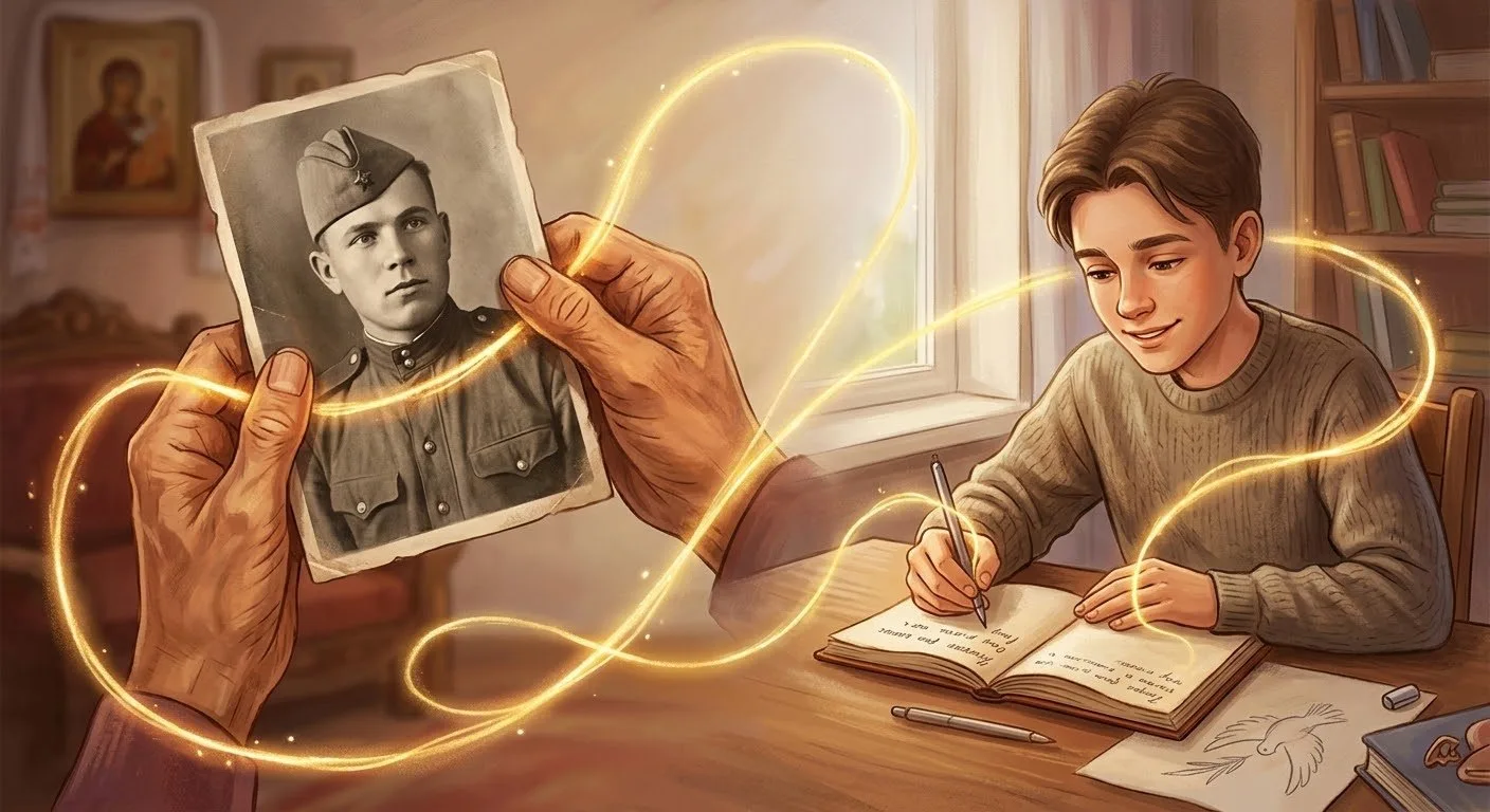 💫 Всероссийский историко-патриотический конкурс «Связующая нить народов России».