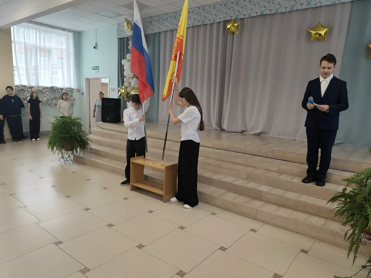🇷🇺ТРАДИЦИОННАЯ ЦЕРЕМОНИЯ ПОДНЯТИЯ ФЛАГА🇷🇺