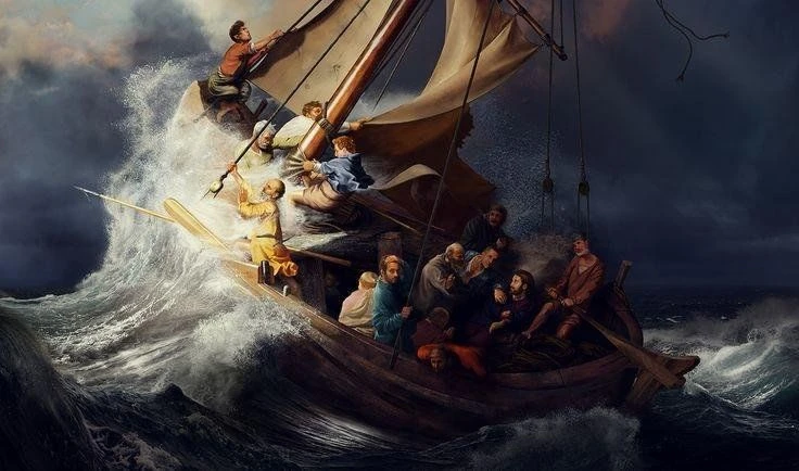 🌊 «Шторм на море Галилейском»: единственный морской пейзаж Рембрандта и одна из самых ...