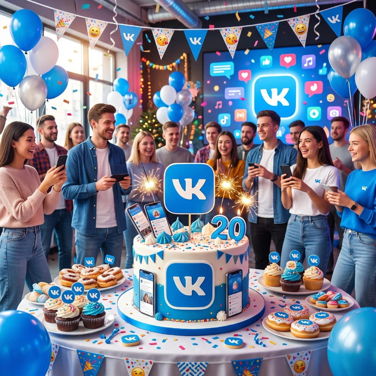 🎉 День рождения ВКонтакте!