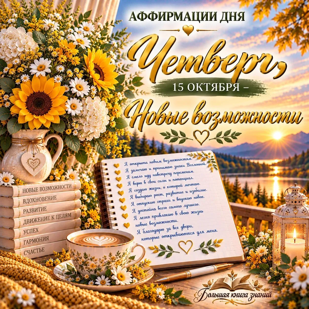 🔥 Аффирмации дня