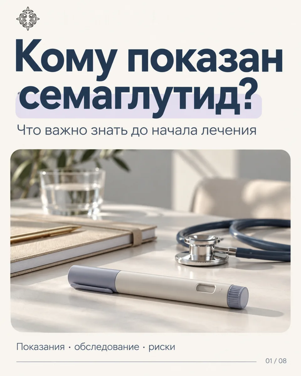 Семаглутид: минус вес — а что с мышцами?😳