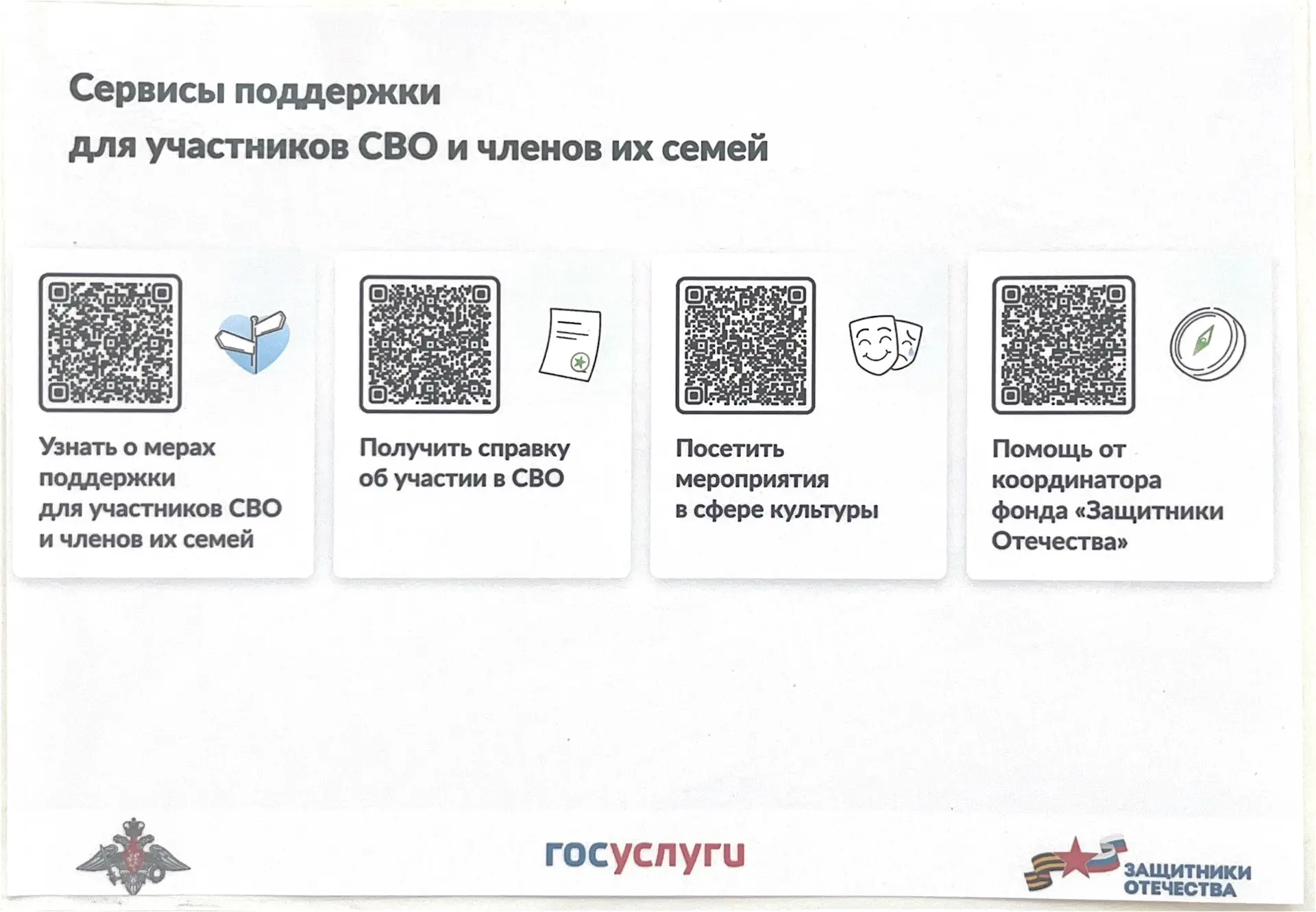 Информация для участников СВО и членов их семей!!!