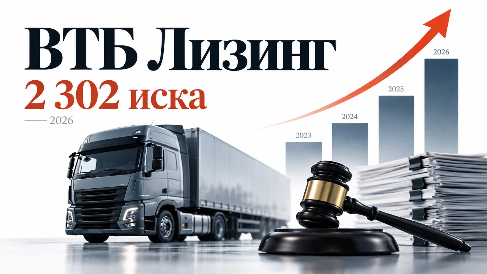ВТБ Лизинг: за два года количество судебных исков выросло в 16 раз