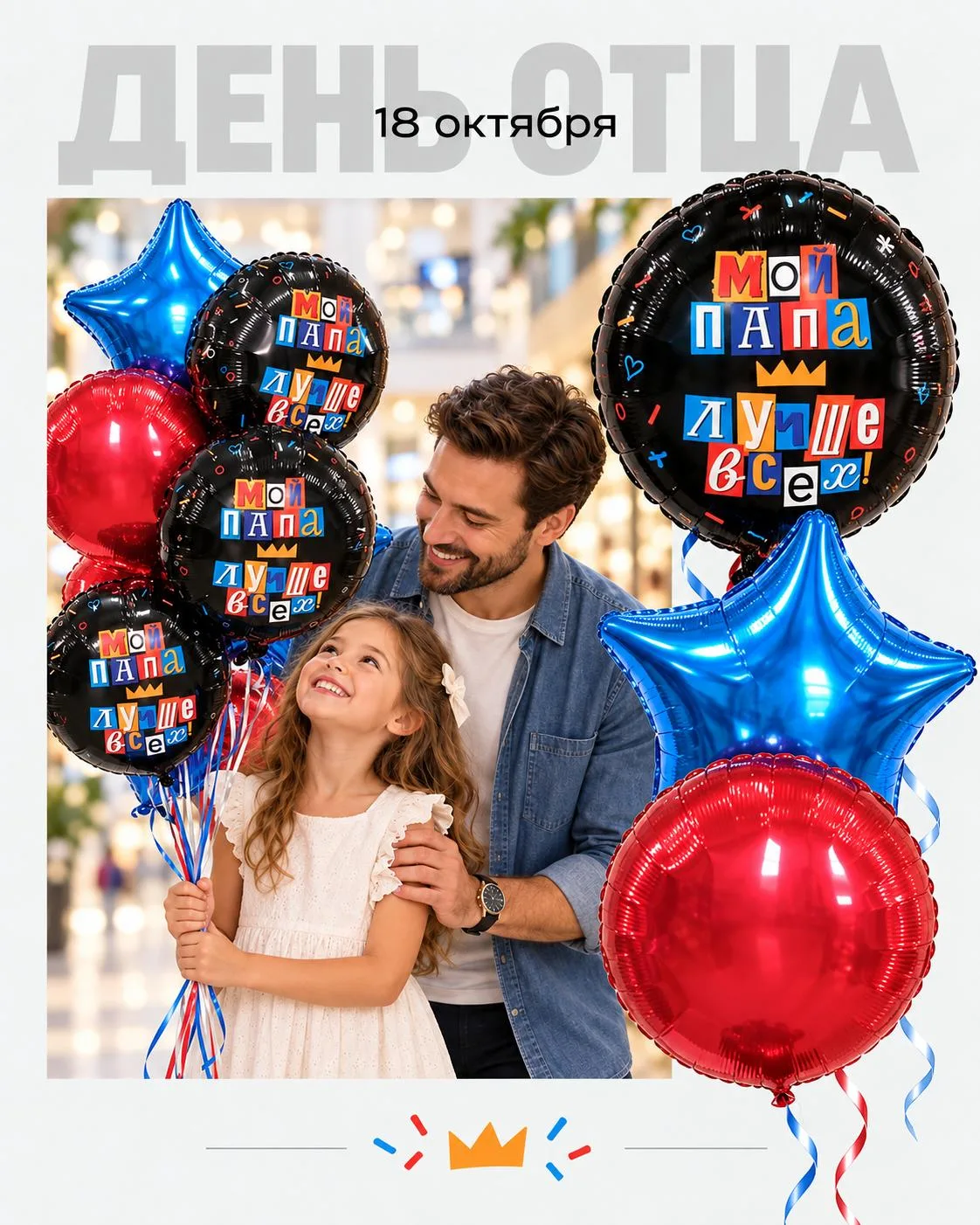 🗓18 октября отмечаем День отца.