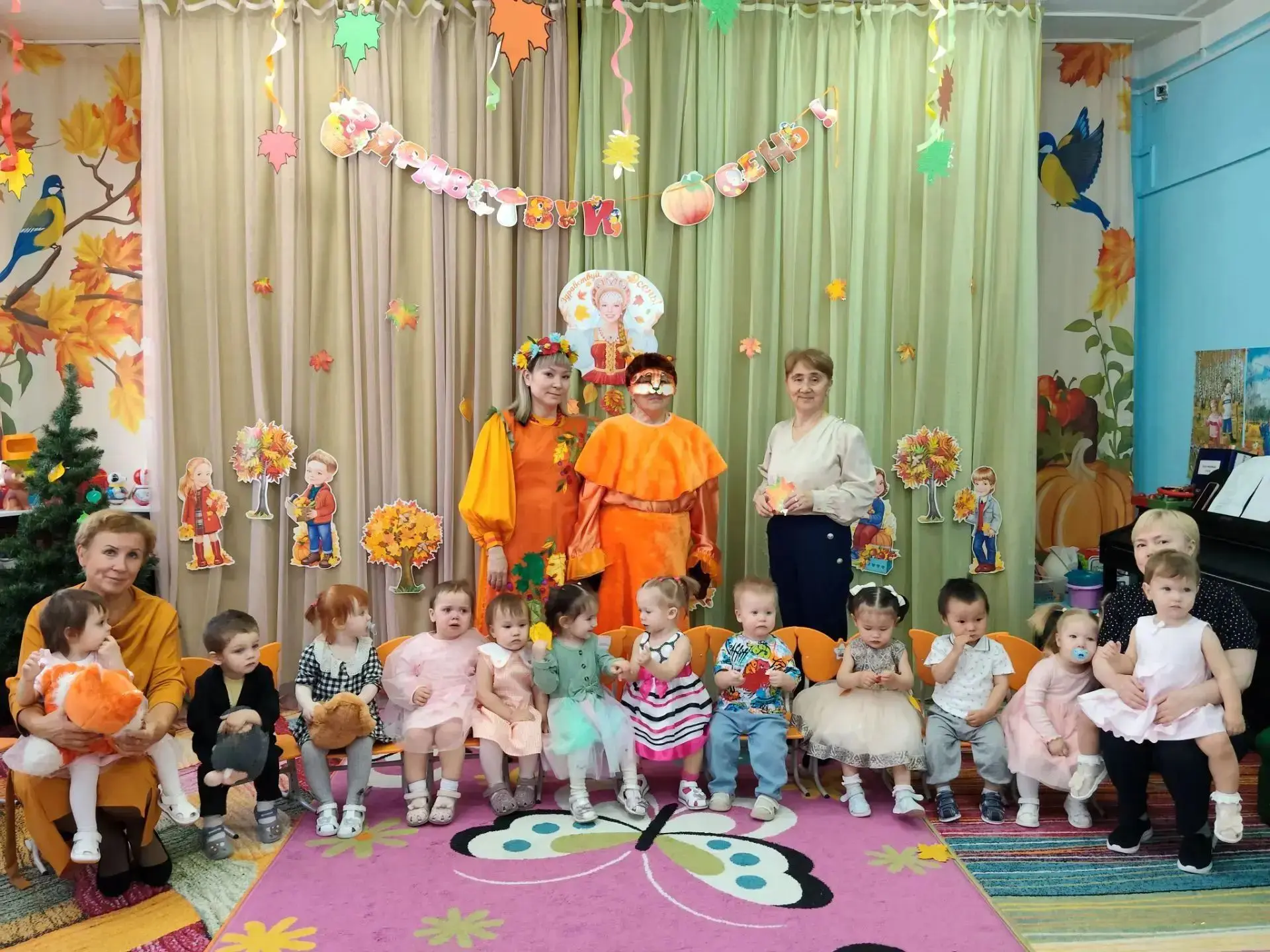 🍁 Праздник Осени у малышей!!
