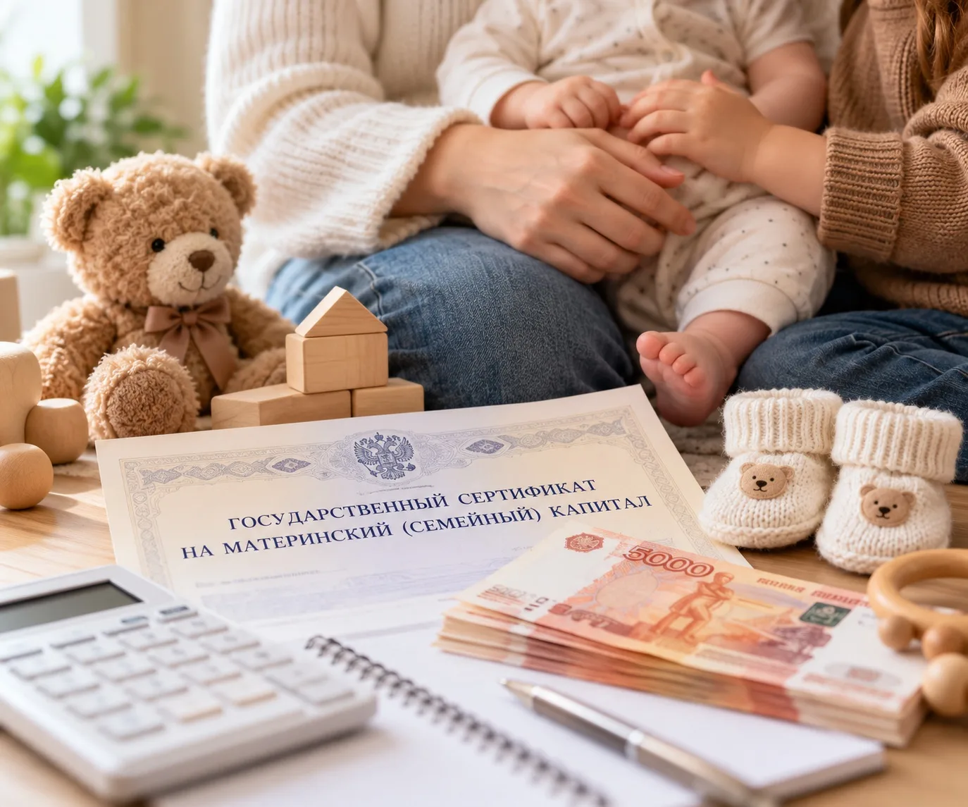 С 1 февраля 2027 года материнский капитал увеличат на 6,8 процентов