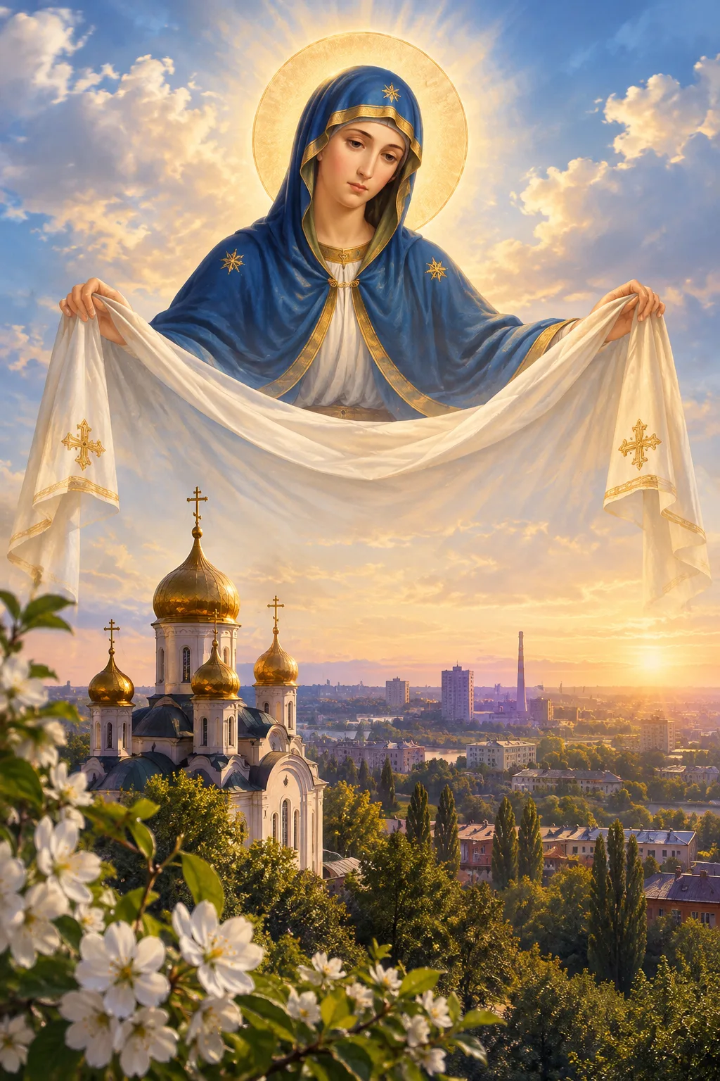 С Покровом Пресвятой Богородицы, дорогие горловчане! 🙏🤍