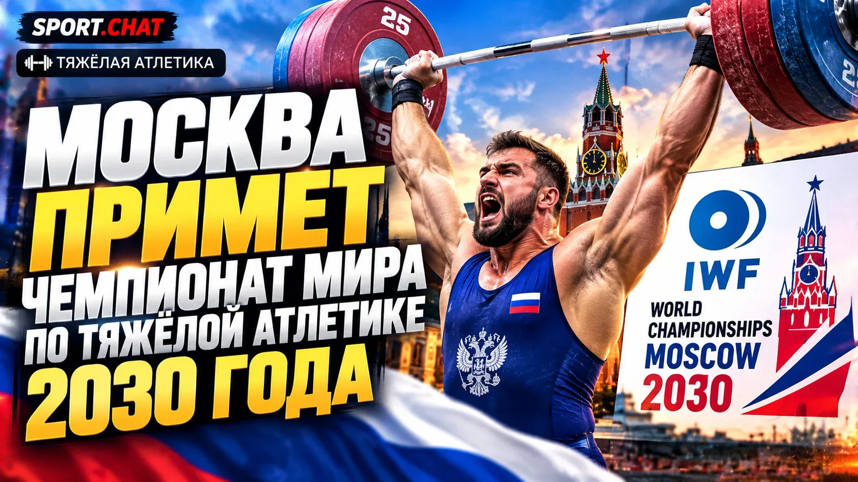 Москва примет чемпионат мира по тяжёлой атлетике в 2030 году: Международная федерация о...