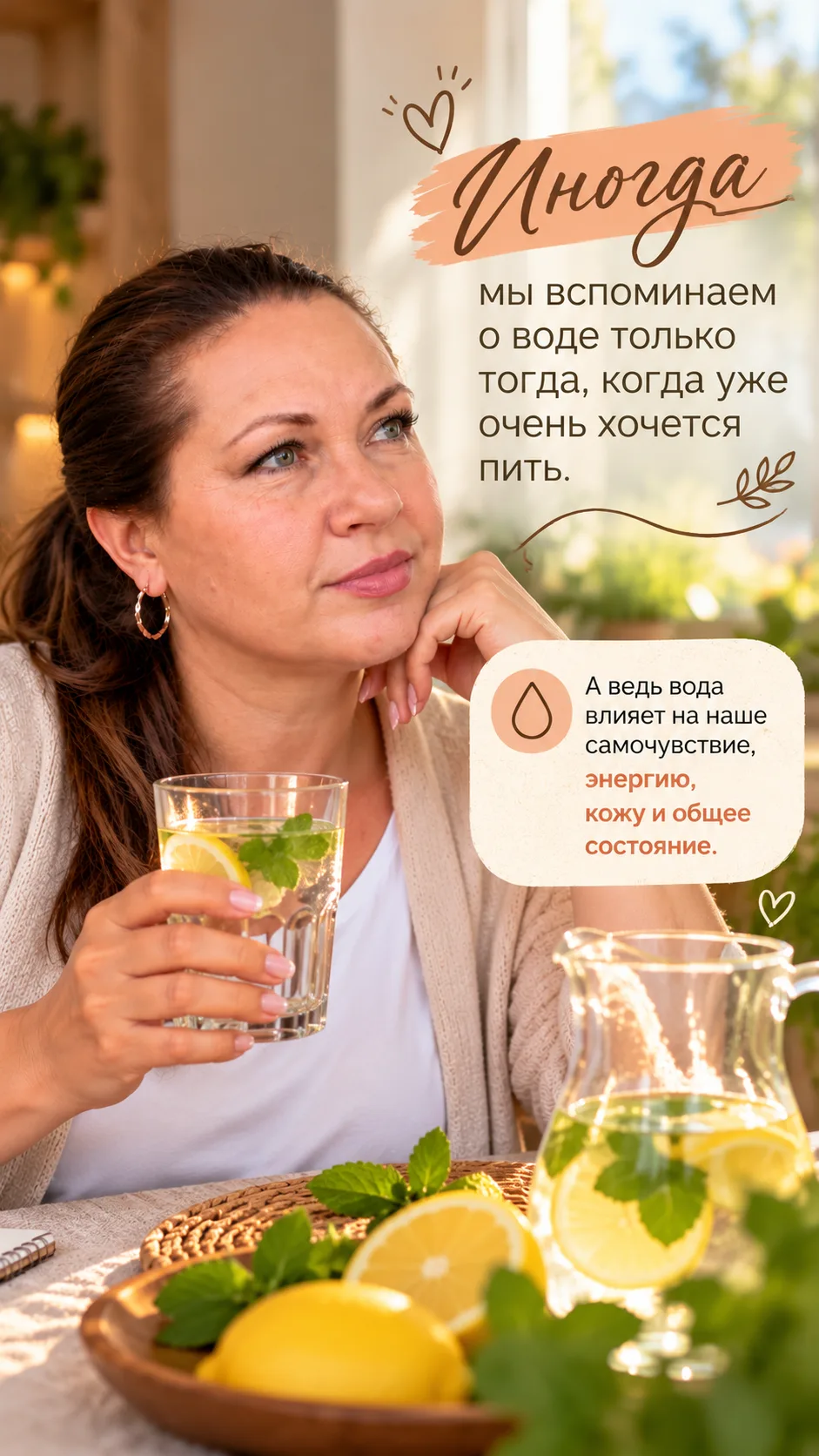 💧 А вы точно пьёте достаточно воды?